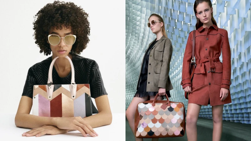 Longchamp18夏季系列，將各式皮具與時裝化作美麗的旅行邀約！