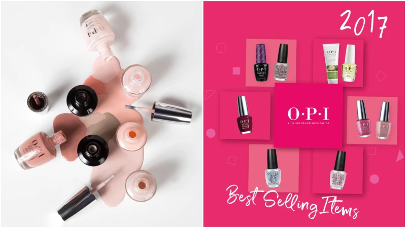 OPI 2017熱賣色TOP 5出爐,「法式情挑、玫瑰乍現」你都入手了嗎