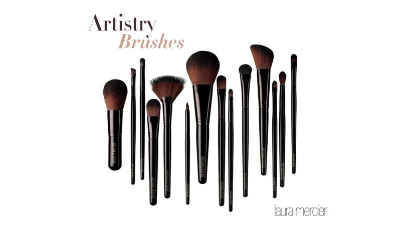 請鎖定柔焦定妝刷、魔力眼妝刷、斜角腮紅刷熱賣TOP3!Laura Mercier多達32支「藝術家系列刷具」全新升級上市