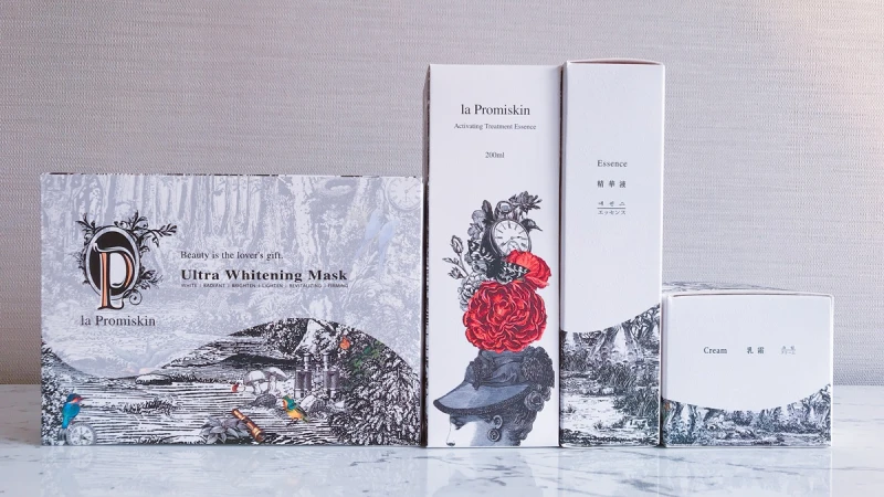 復古花園的黑白包裝也太有文青感！來自台灣的保養品牌La Promiskin讓肌膚不只是漂亮還有美的有藝術感
