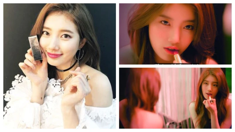 國民初戀Suzy裴秀智強勢回歸歌壇公開指定擦上蘭蔻絕對完美唇膏，MV唇彩色號#373 私下最愛#378！