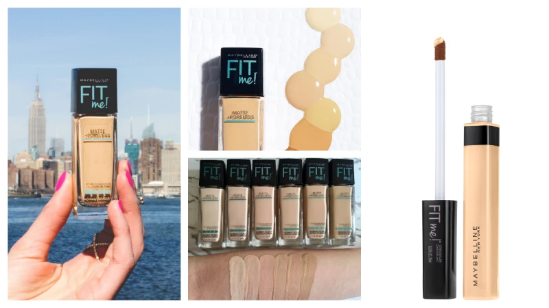 就像美肌後的裸肌微霧好質感！媚比琳超完美裸妝家族8色粉底液+4色遮瑕膏一次獻給妳！