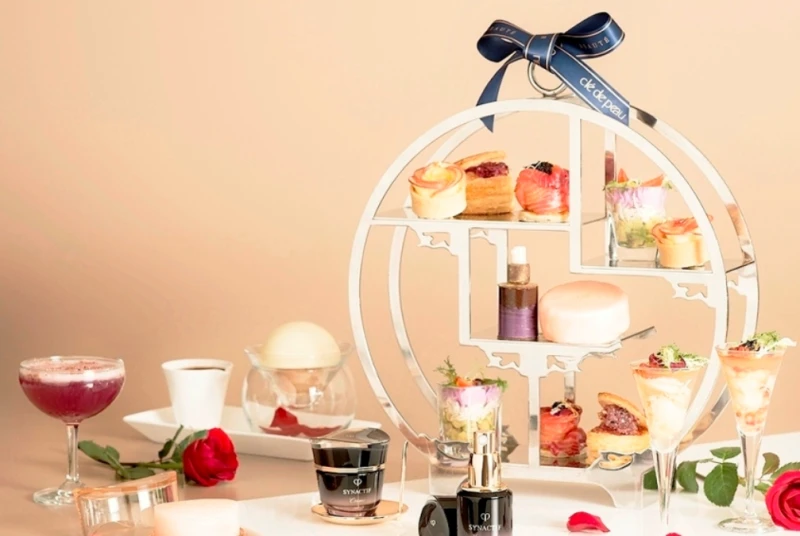 綻放玫瑰浪漫 馬可波羅酒廊 x 肌膚之鑰 極致玫瑰閃耀綻放聯名下午茶