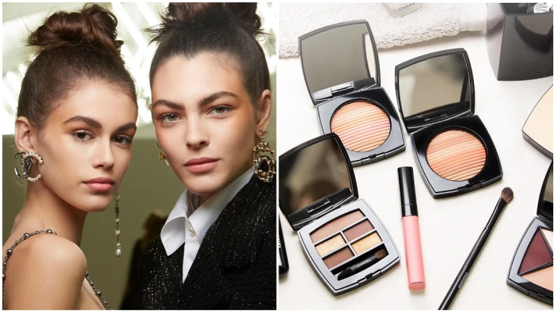 直擊CHANEL 2018秋冬秀場後台「霧裸妝、玫瑰唇、英氣眉」下一季妝容3大重點！