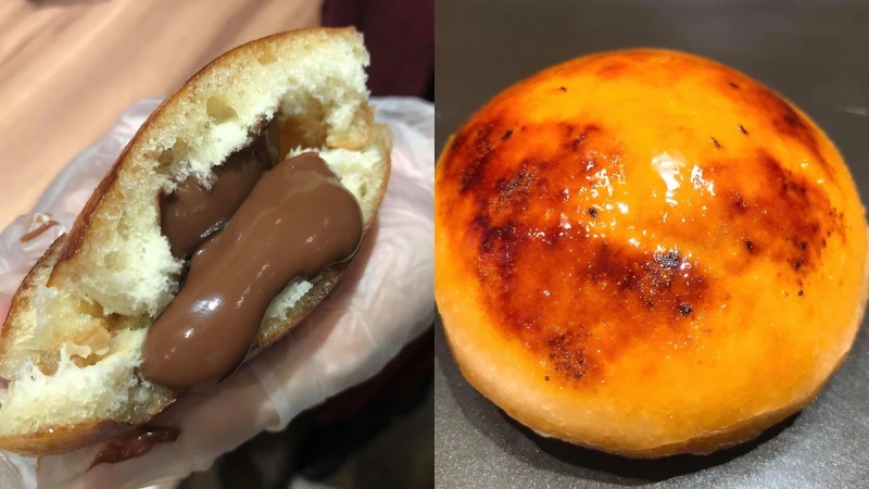 爆漿巧克力內餡讓人無法招架!Krispy Kreme推出期間限定新品「炙燒巧克力夾心貝」
