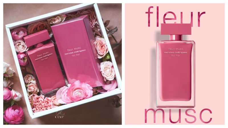 打開後是滿滿新鮮的玫瑰香氣！Narciso Rodriguez桃色優雅淡香精推出母親節花禮 台灣首次限量販售