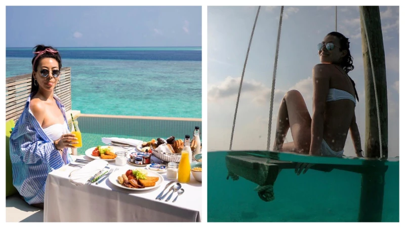 蔡詩芸：我就是個Water Baby！所以我熱愛游泳、愛潛水，因為會讓你心情好、又可以保持好身材，還會給你很多正能量！