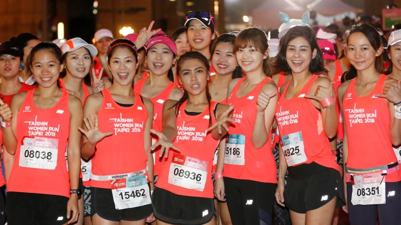 大雨中盛開的女生們！ 她們用慢跑遇見進階版的自己 艾怡良更從跑步中再次為自己驕傲