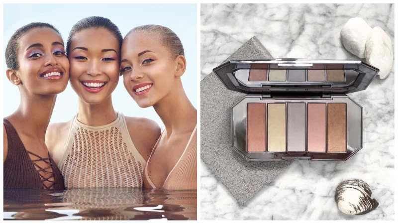 夏日旅行就靠這道海洋寶石光!BECCA 2018夏日限定「海洋珠光亮采盤」化上微醺光感妝容