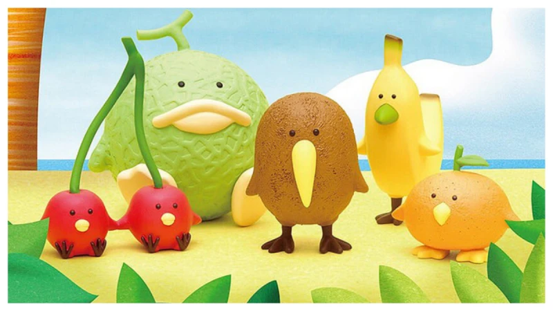 這也太可愛了吧!「熊貓之穴」全新療癒 MIX 企劃「熱帶水果鳥」,不可以把我們吃掉呦~