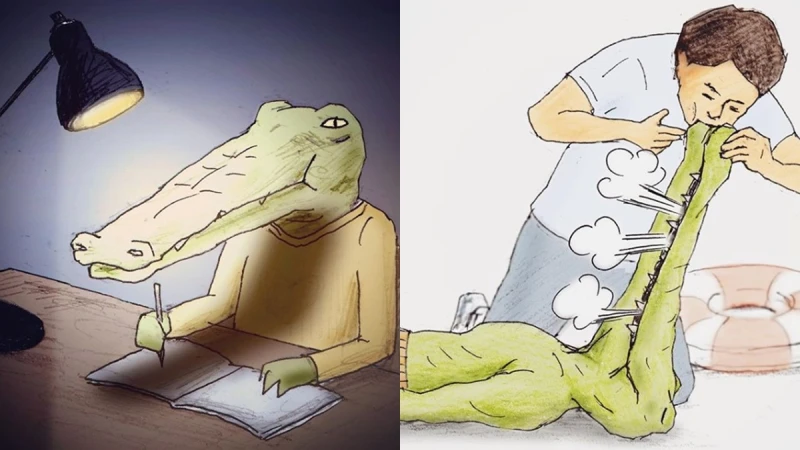 人生怎麼那麼難啦！日本插畫家 Keigo 新書《我的生活不可能那麼壞》，用腦洞大開的嘲諷幽世界一默