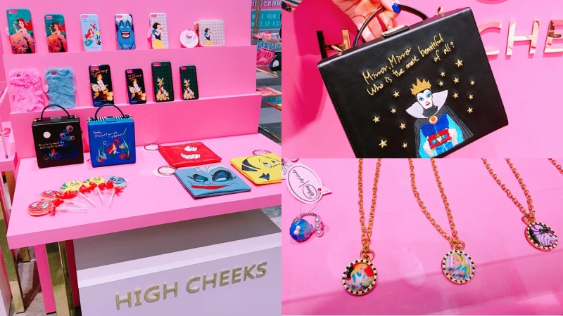 韓星最愛童趣單品HIGH CHEEKS首波迪士尼聯名太Q了！壞皇后、小美人魚、愛麗絲限定包款一定要逛阿