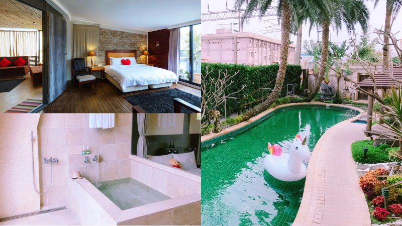 到礁溪來趟春日泡湯之旅！著名美人湯屋、叢林木屋溫泉泳池打造放鬆小度假