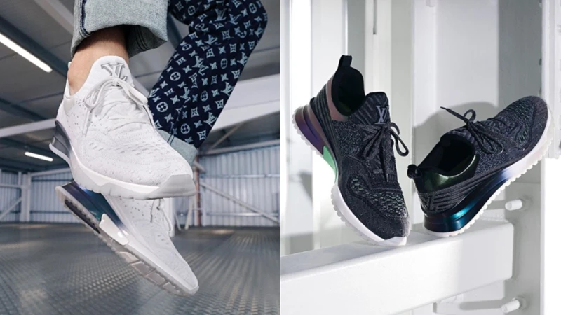 繼搶眼誇張的 Archlight 球鞋後，喜歡低調百搭風格的人別錯過這雙 LV 針織球鞋