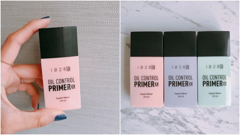 油性肌膚控油的妝前首選！1028全新升級「超控油透亮飾底乳EX版」一次就是8小時不脫妝的底妝天堂