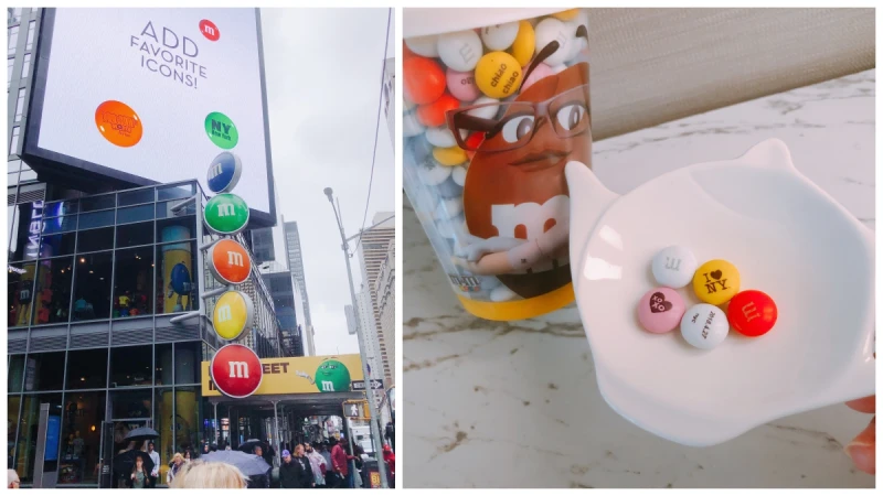 【買得巧】到紐約時代廣場別錯過！這裡的M&amp;M&#039;s 巧克力世界可以訂做自己專屬巧克力