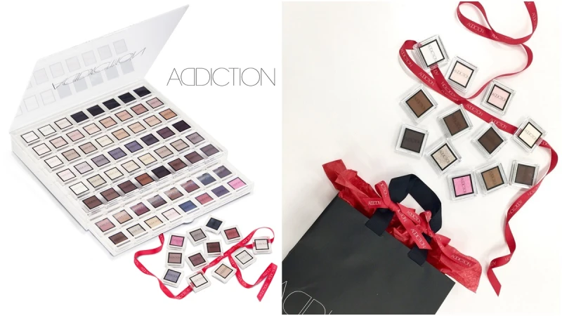 直接帶走全系列96色眼影!ADDICTION一週年推出「癮彩眼影經典上癮禮盒」