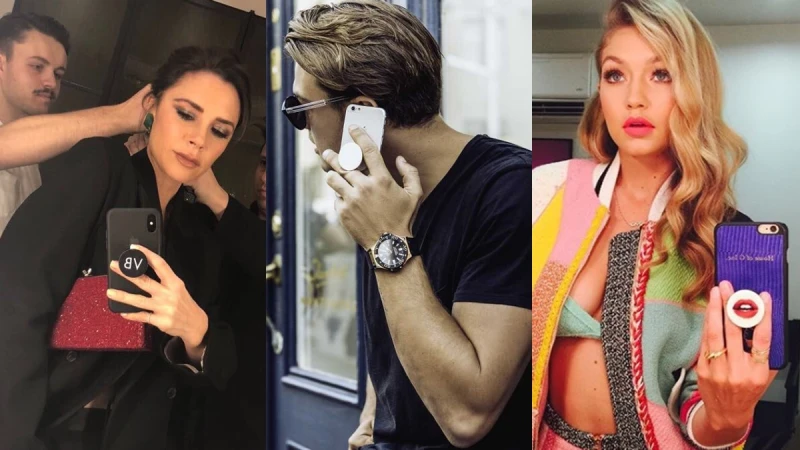 超模Gigi Hadid、貝嫂Victoria beckham都愛用！美國No.1時髦多功能手機架「PopSockets泡泡騷」台灣上市