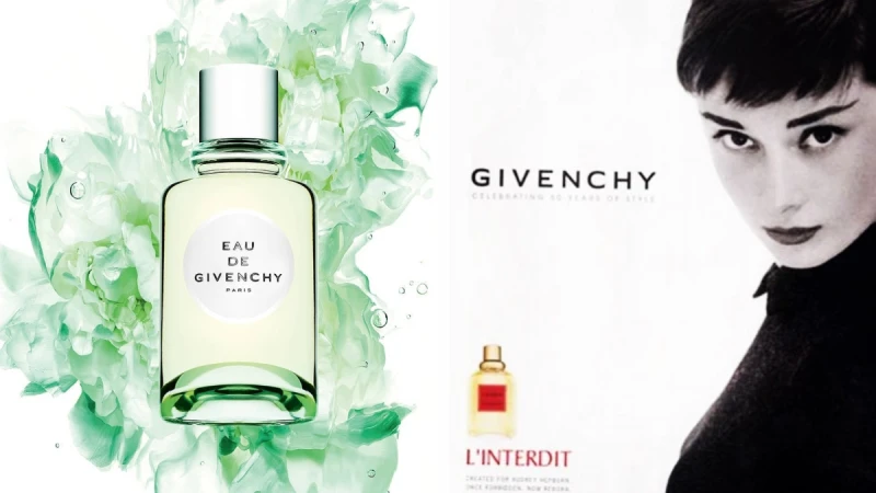 創新詮釋奧黛麗赫本經典香氛，紀梵希香水EAU DE GIVENCHY化為清新綠色柑橘香