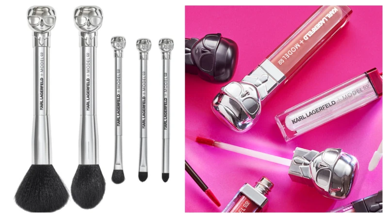 玩點不一樣的！Karl Lagerfeld插旗彩妝界 聯手ModelCo推出限量系列 Q版公仔太可愛了！