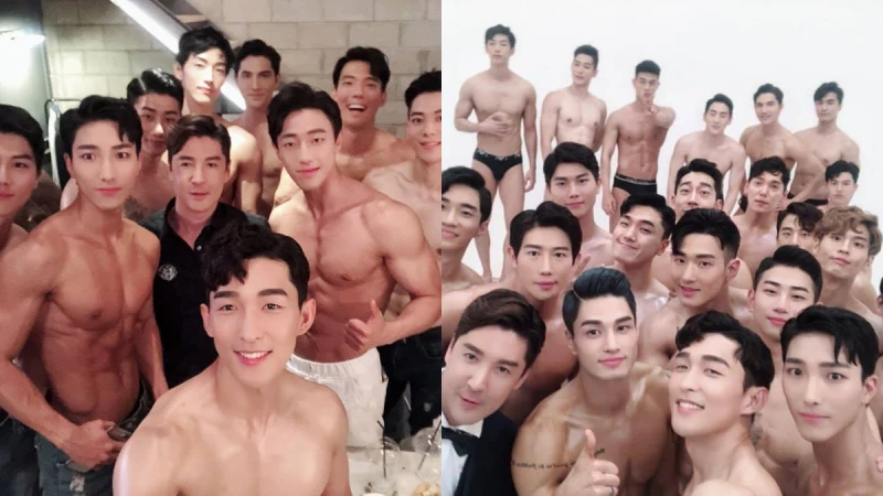 完全選擇障礙啊！歐巴高顏值加肌肉身材一字排開，2018韓國選美先生參賽者來了