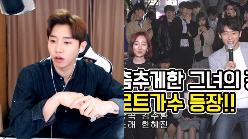  高手果然在民間！韓國型男直播主CHANGHYUN的「弘大街邊素人KTV」節目，每一個歌唱實力都可以直接出道了阿~