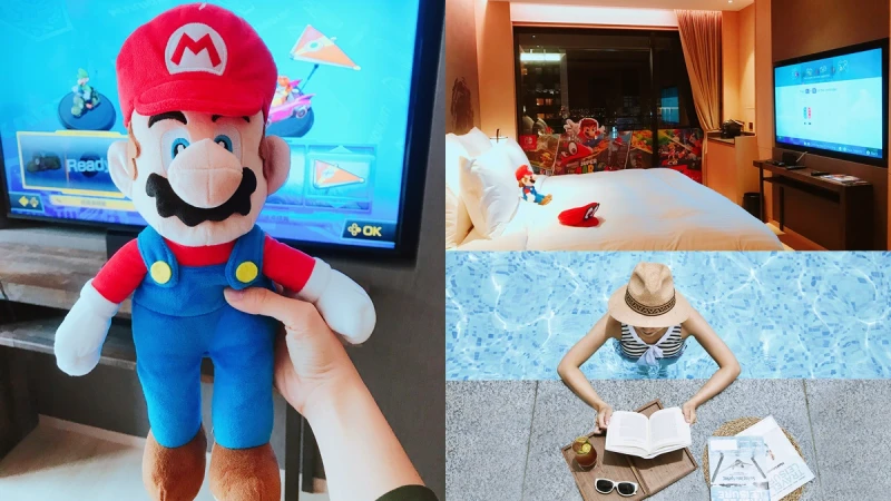 入住任天堂馬力歐主題房太享受！礁溪寒沐酒店夏日賞鯨、溯溪、度假水上活動這樣玩