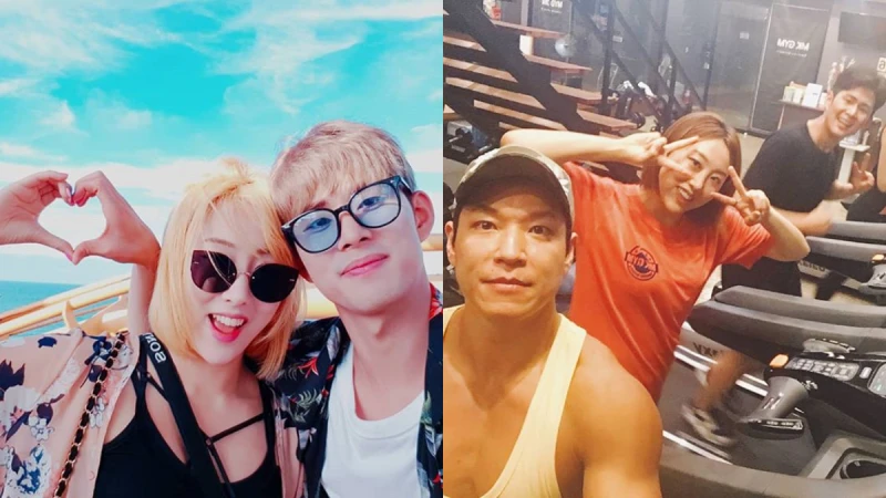 南韓最爆笑情侶 Enjoycouple,健身也要放閃,Minsu與Lala這次惹惱教練了啦!