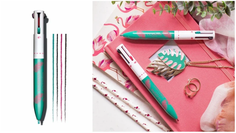 克蘭詩人氣彩妝自動筆出新色！充滿渡假風情的夏日限量版「四色轉轉筆」眼、眉、唇妝一次滿足！