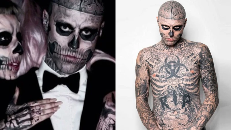 曾罹患腦瘤、與女神卡卡同台...「殭屍男孩Zombie Boy」Rick Genest生日前夕自殺身亡,享年32歲