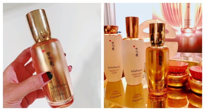 真正做到整株人蔘養護，原來連人蔘莖葉也極具珍稀保養價值，雪花秀微導精露以百萬顆人蔘膠囊為抗老助攻