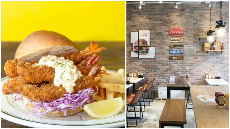 柚子胡椒炸蝦堡、舒芙蕾鬆餅、洋蔥圈塔來玩疊疊樂 日本J.S.FOODIES TOKYO 夏日限定口福眼福都大飽