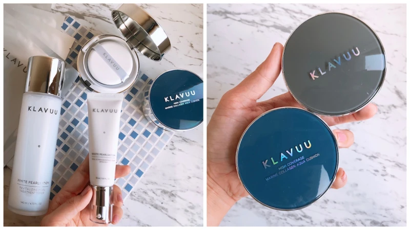 韓國女星的後台秘密武器!韓妞心目中的底妝聖品KLAVUU「女神霜」和高遮瑕「珍珠氣墊」