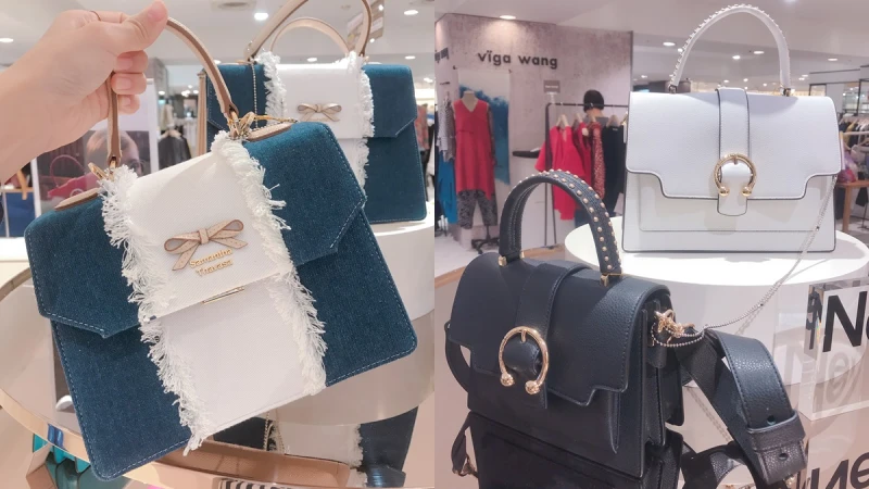 風琴包、馬蹄扣包、貝殼包…這8款都好值得收!Samantha Thavasa隆重登台,重現日本銀座裝潢