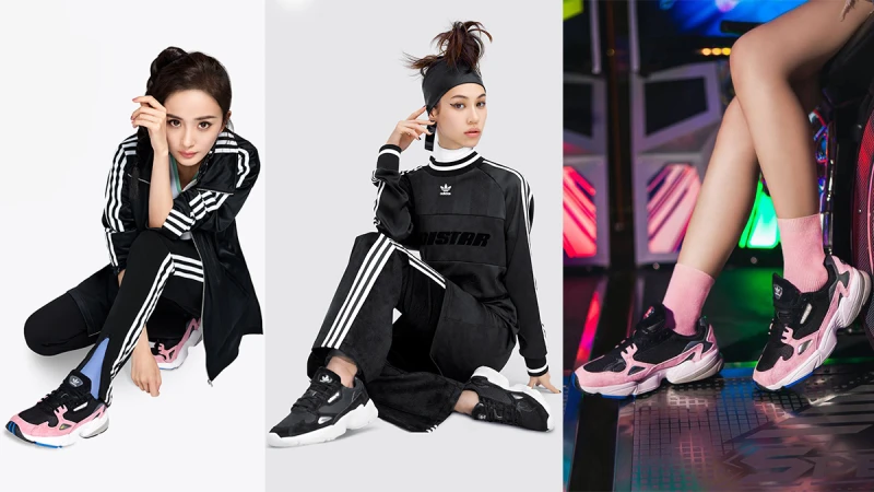 犯規啦！跟上女神們的90復古運動風！人腳一雙，美到炸裂的adidas Originals Falcon鞋款推出全新四款配色，只好遞上皮夾全包色了！