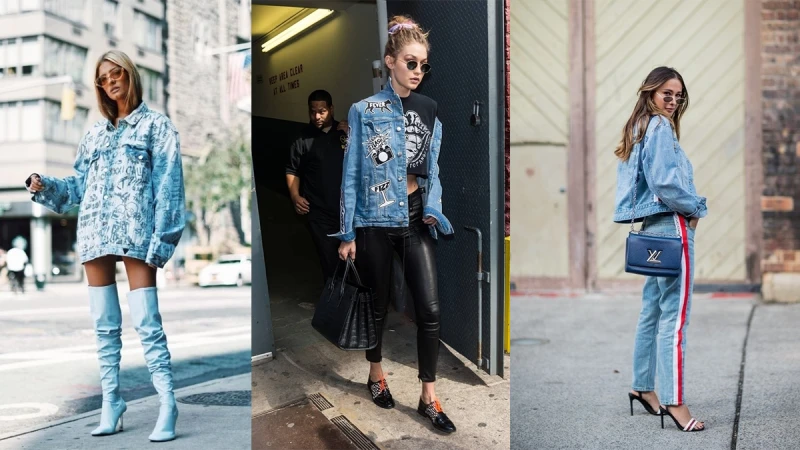 百穿不膩牛仔外套大勢回歸！跟著街頭潮人這樣穿混搭新時髦 Look！