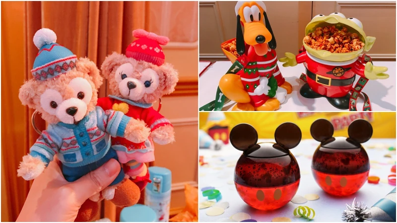 超過100款聖誕限定系列搶先曝光！三眼怪爆米花桶會開合的嘴巴也太療癒，還有會發光的雪花飄飄水晶球