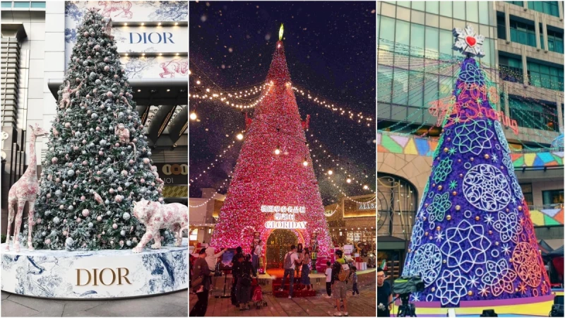 最高、最美、最浮誇的耶誕樹都在這！2018全台聖誕樹地圖總整理