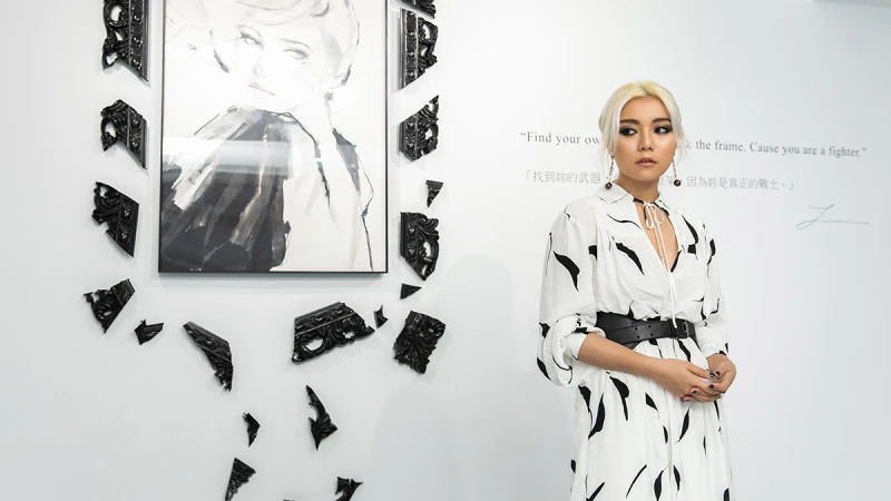 視覺藝術家Jing You個展《因妳為戰士》,為朝著夢想前進的你打氣!