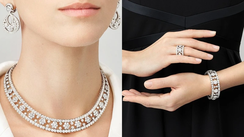 Van Cleef &amp; Arpels以冬季雪景為靈感，2018年Snowflake新品閃亮亮上市！