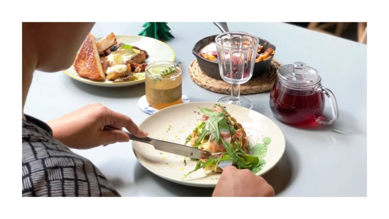 滿滿餡料每一口都有豐富味道 無花果奶油焦糖布里歐、莓果格子千層派、鐵鍋鬆餅 P&amp;T柏林茶館冬日午茶套餐太療癒