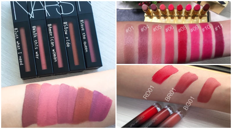 年終人氣唇膏點名！NARS特霧唇釉、植村秀狠霧持色染唇露、TOM FORD紅毯超性感唇膏，難以抵擋他們的魅力！