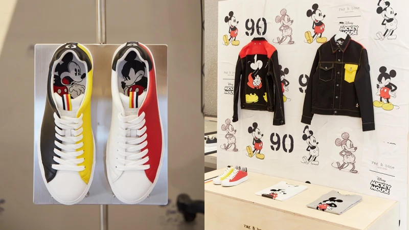 米奇控怎麼能不去朝聖!rag & bone聯名迪士尼快閃店,降臨微風信義