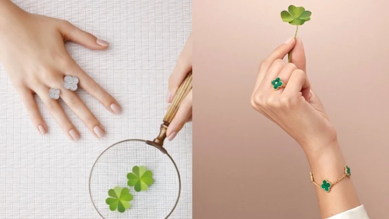 戴上梵克雅寶Alhambra許下新年好運願望