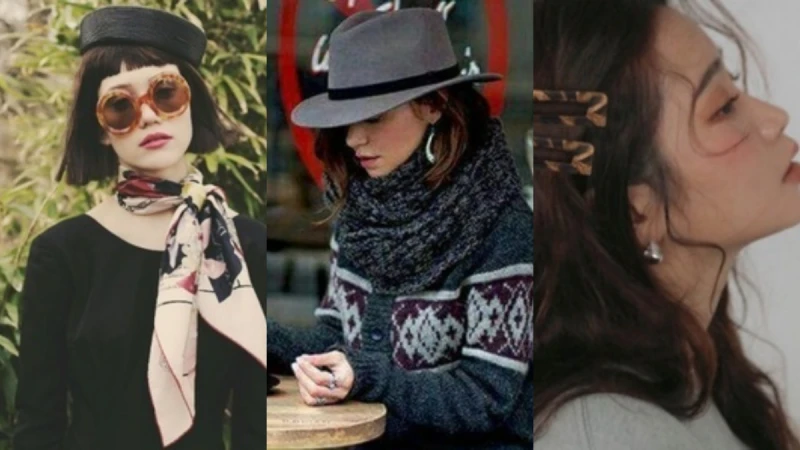 想要營造出女人味的休閒感，讓平時的穿搭有新奇感的秘訣，那就從「臉周裝飾」開始吧！