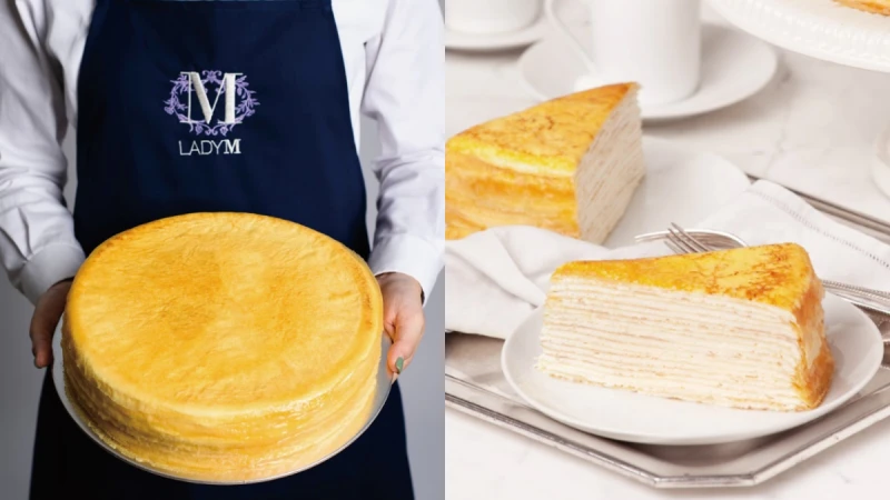 台中人吃起來啦!貴婦級千層蛋糕Lady M將首度開設台中快閃店,6大經典口味必嚐