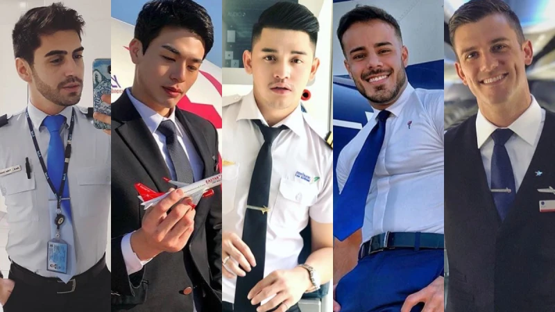 歡迎搭乘帥哥航空！從亞洲到歐洲，讓滿滿的機組帥哥豐富各位的旅行～