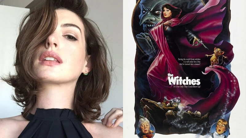 小孩們的夢靨!安海瑟薇將演出經典翻拍電影《女巫The Witches》,化身邪惡巫婆