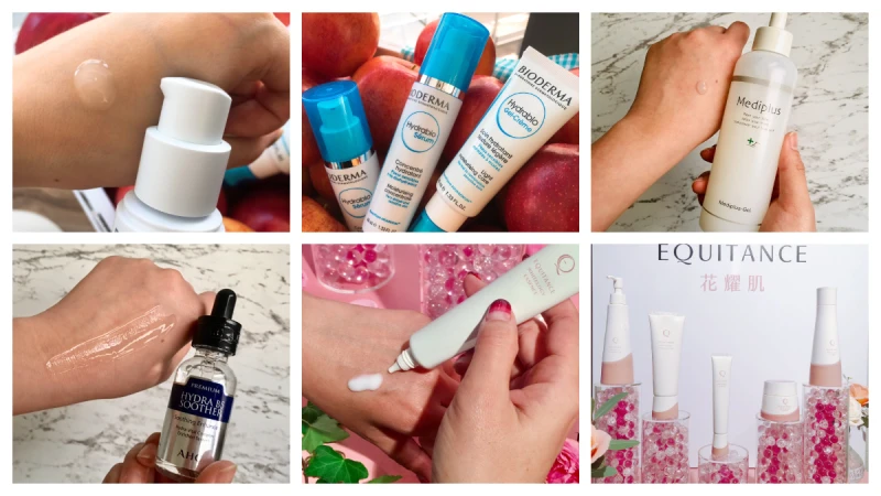 2019保濕神隊友是它們!美樂思All-in-One凝露、日本熱銷超過250萬瓶EQUITANCE花耀肌水凝精華、法國皮膚保養科學家貝膚黛瑪保濕精華、AHC瞬效保濕B5精華液…