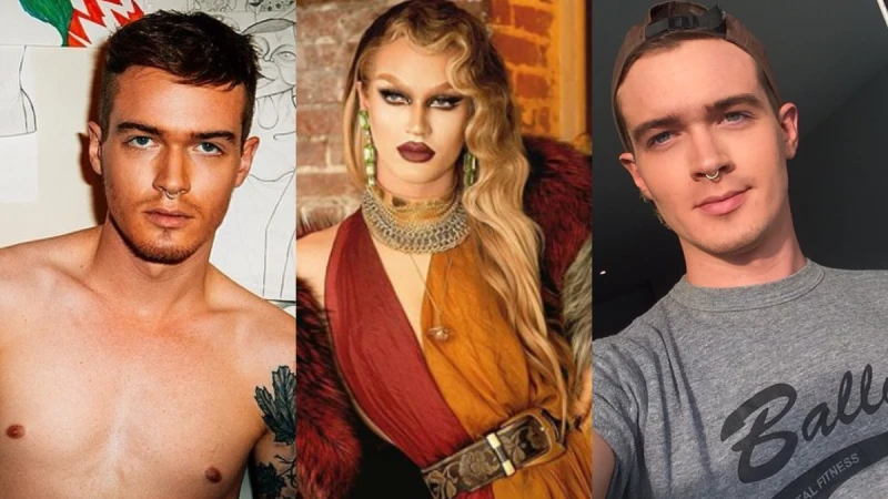 假髮濃妝後的鮮肉帥哥！美國人氣變裝皇后 Pearl ，看一眼就愛上他~